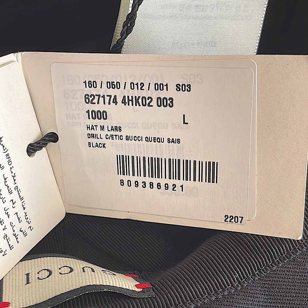 Gucci Logo Bucket Hat - Picture 9 of 9